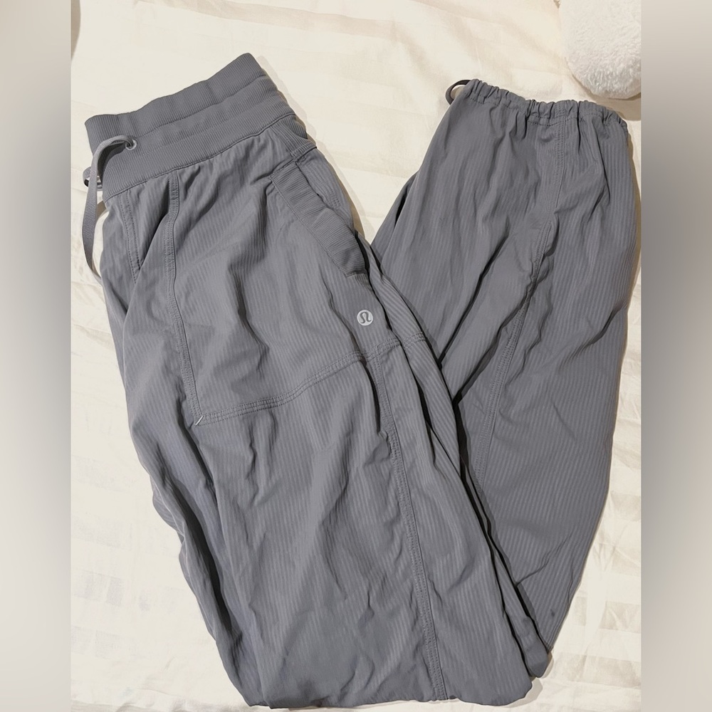 COPY - grey lululemon dance studio pants